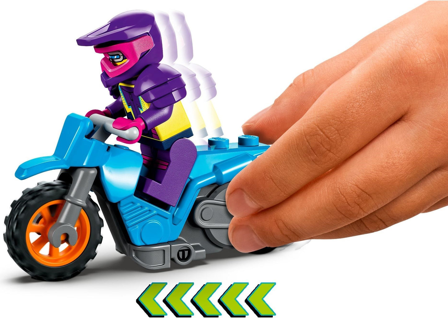 LEGO City - Provocarea de cascadorii cu motociclete 60340, 154 piese
