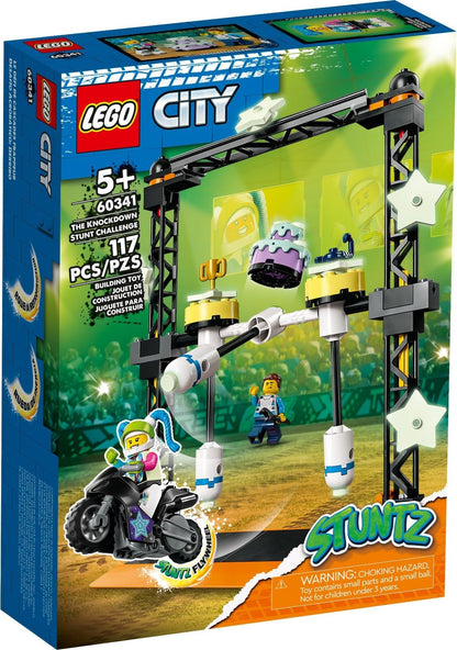 LEGO City - Provocarea de cascadorii cu daramare 60341, 117 piese