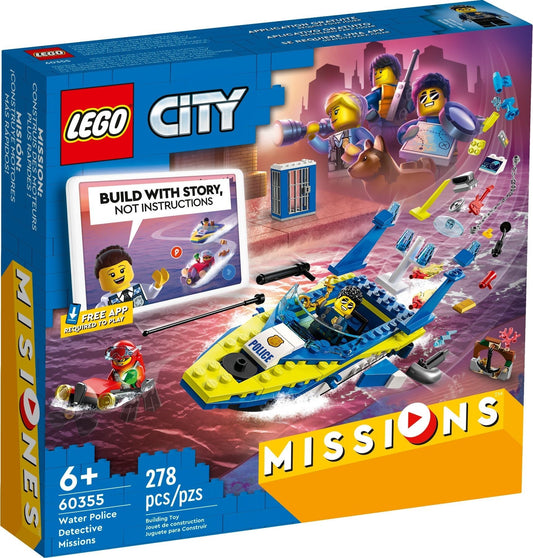 LEGO City - Misiunile politiei apelor 60355, 278 piese