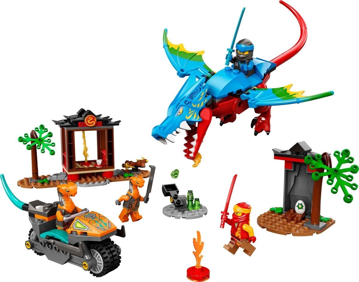 LEGO NINJAGO - Templul dragonilor ninja 71759, 161 piese