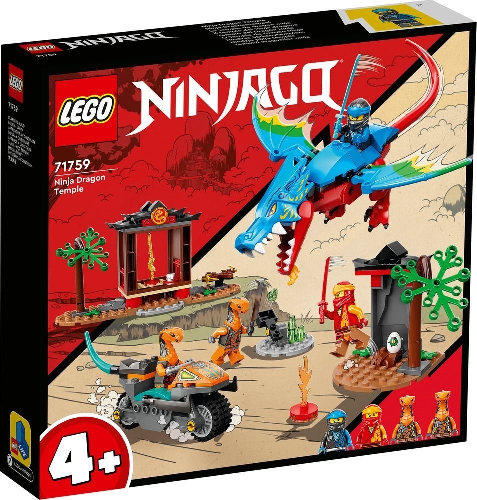 LEGO NINJAGO - Templul dragonilor ninja 71759, 161 piese