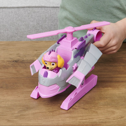 Set de joaca Paw Patrol Rescue Knights - Skye Deluxe Vehicle