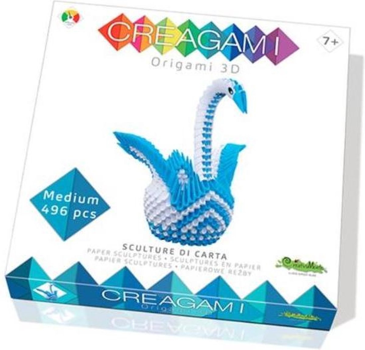 Origami 3D, Creagami, Lebada, 496 piese