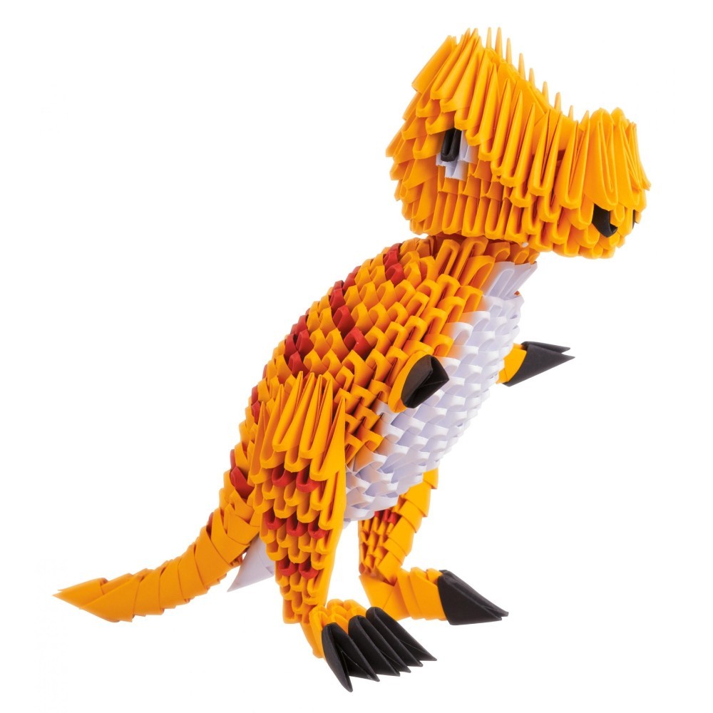 Origami 3D, Creagami, Dinozaurul T-Rex, 634 piese