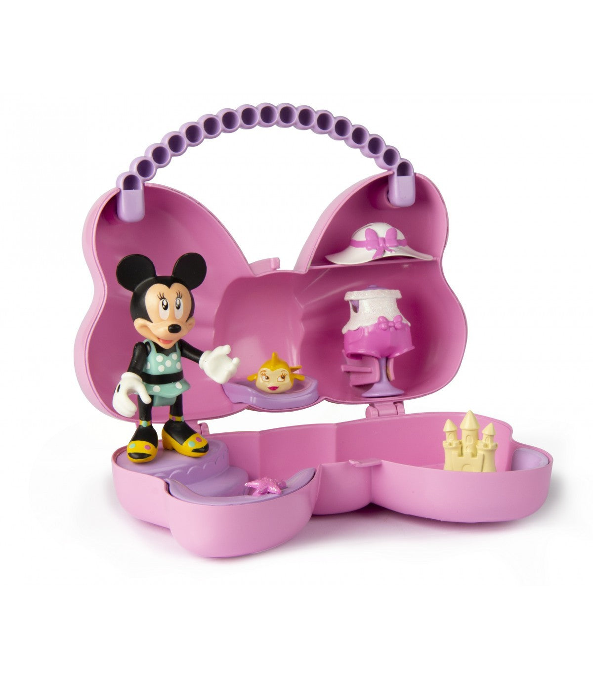 Papusa Minnie Mouse Disney Bowcket, roz deschis