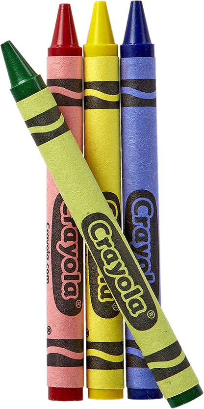 Set Creioane Cerate Crayola Lavabile, 64 Culori, 14 x 12 cm