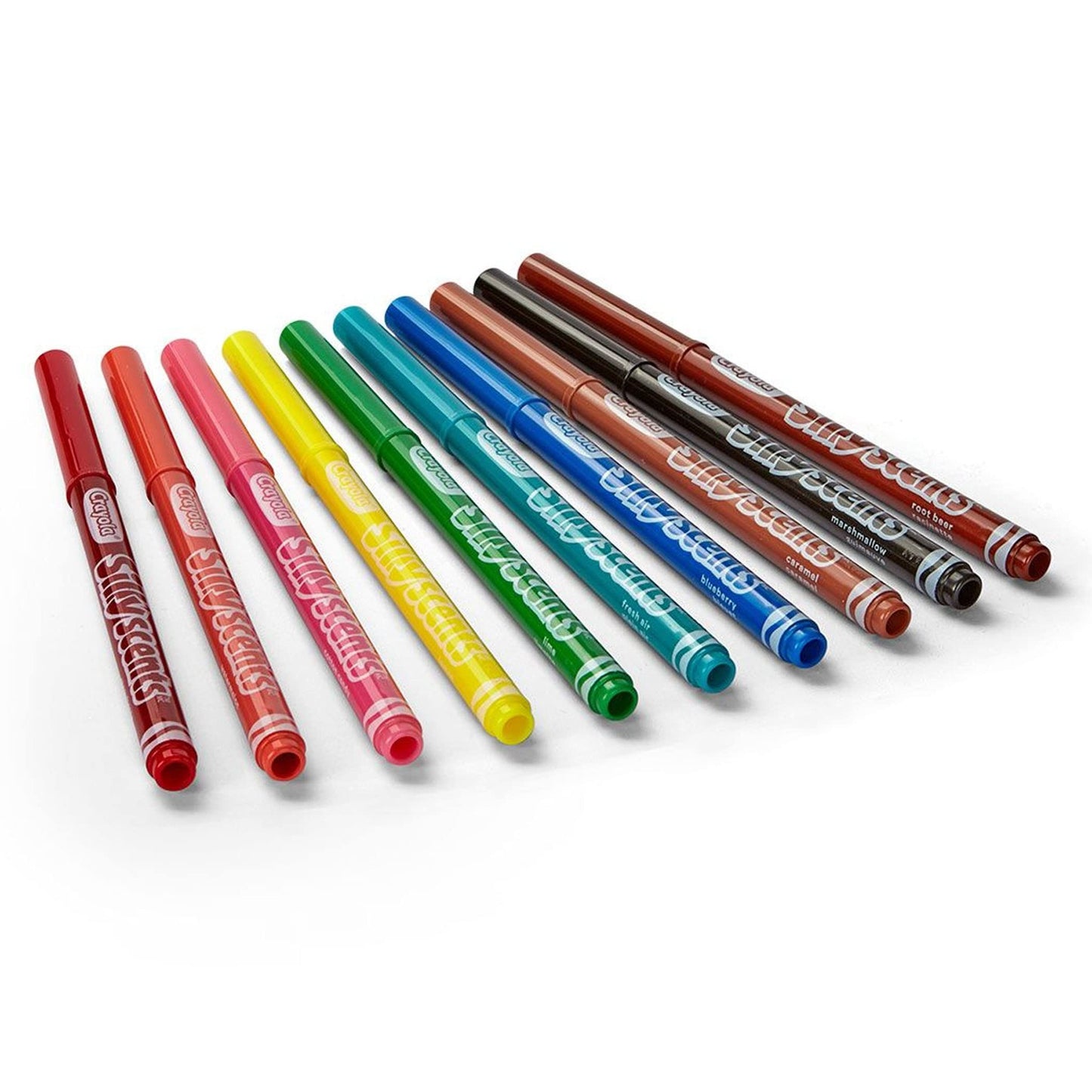 Set Carioci Crayola Lavabile Parfumate, 10 Culori, ?1.12 x 10.95 x 20.02