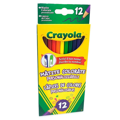 Set Creioane Colorate Crayola, 12 Culori, ?0.8 x 9 x 21.2 cm