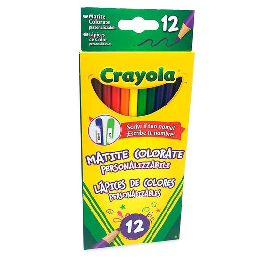 Set Creioane Colorate Crayola, 12 Culori, ?0.8 x 9 x 21.2 cm