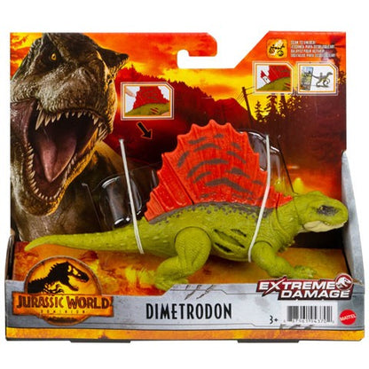 Figurina Jurassic World Battle Scars Dimetrodon, 17 cm