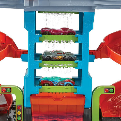 Set de joaca Hot Wheels Mega Tower Car Wash, 57 x 7 x 35 cm