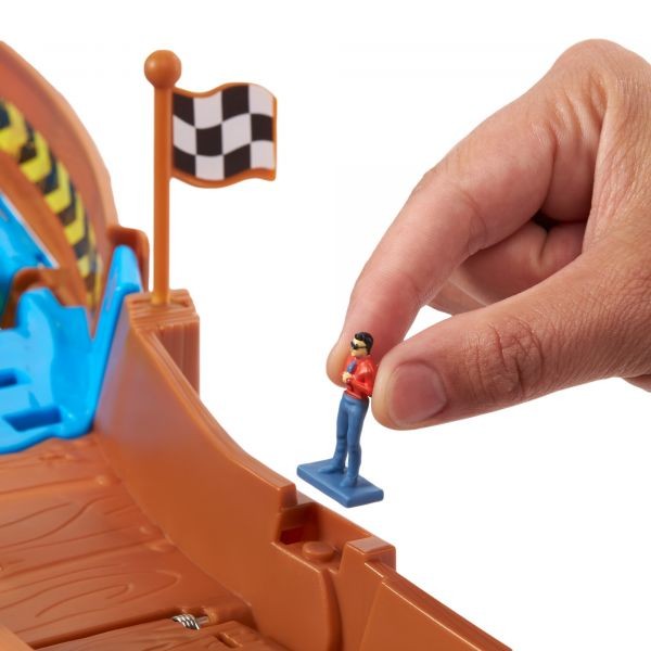 Set de joaca Hot Wheels Slalom montan, 51 x 12 x 33 cm