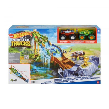 Set de joaca Hot Wheels Slalom montan, 51 x 12 x 33 cm