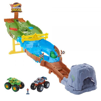 Set de joaca Hot Wheels Slalom montan, 51 x 12 x 33 cm