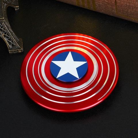 Fidget Spinner Metal - Captain's Shield (Captain America)