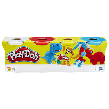 Set de joaca Pachet 4 cutii diverse culori Play Doh, Dino