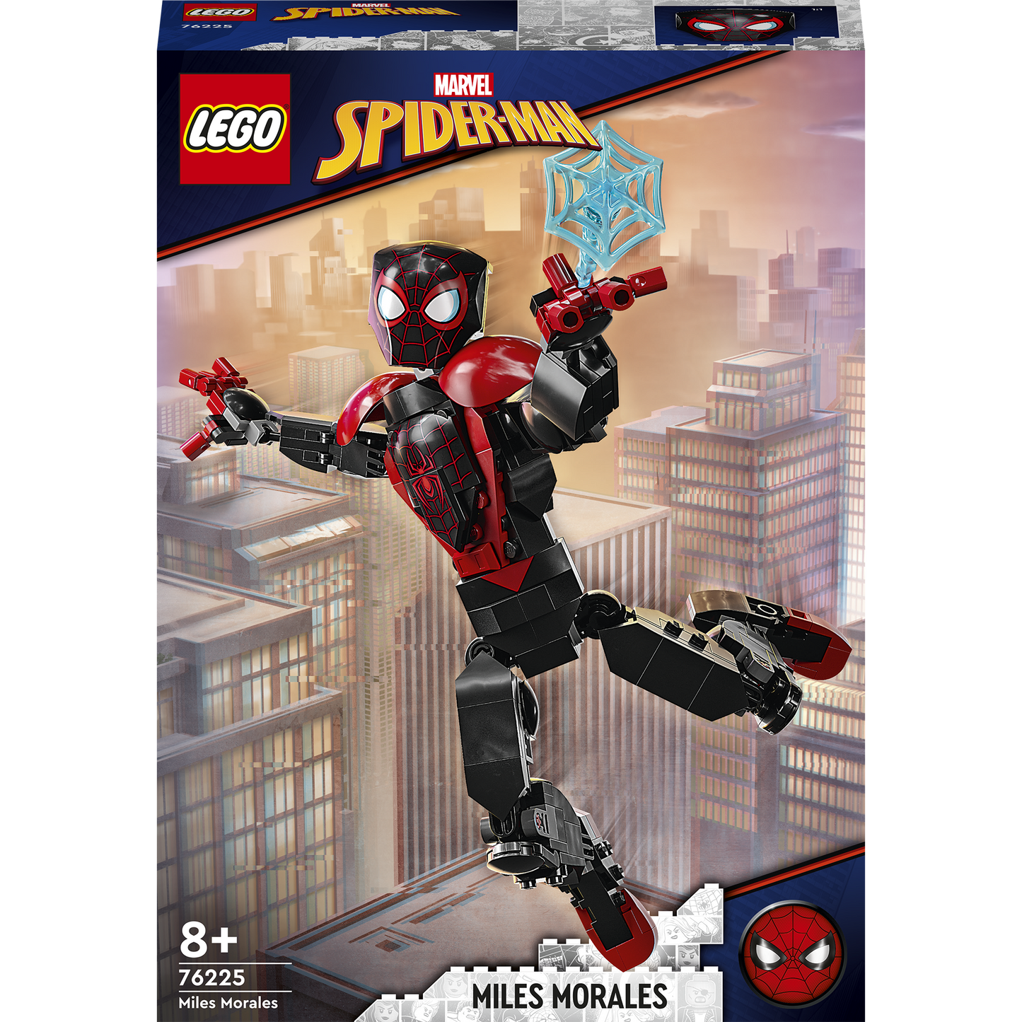 LEGO® Super Heroes - Figurina Miles Morales 76225, 238 piese